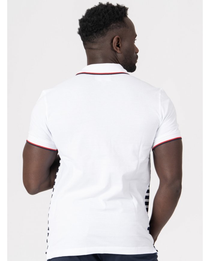 POLO SMK BRANCO RISCAS