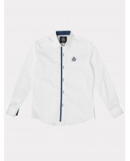 CAMISA SMKIDS AZUL CNTRST
