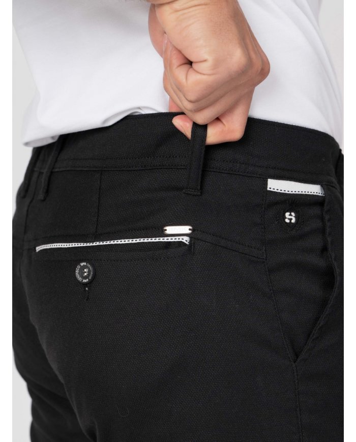 CALÇA SMK PRETO ESCURO