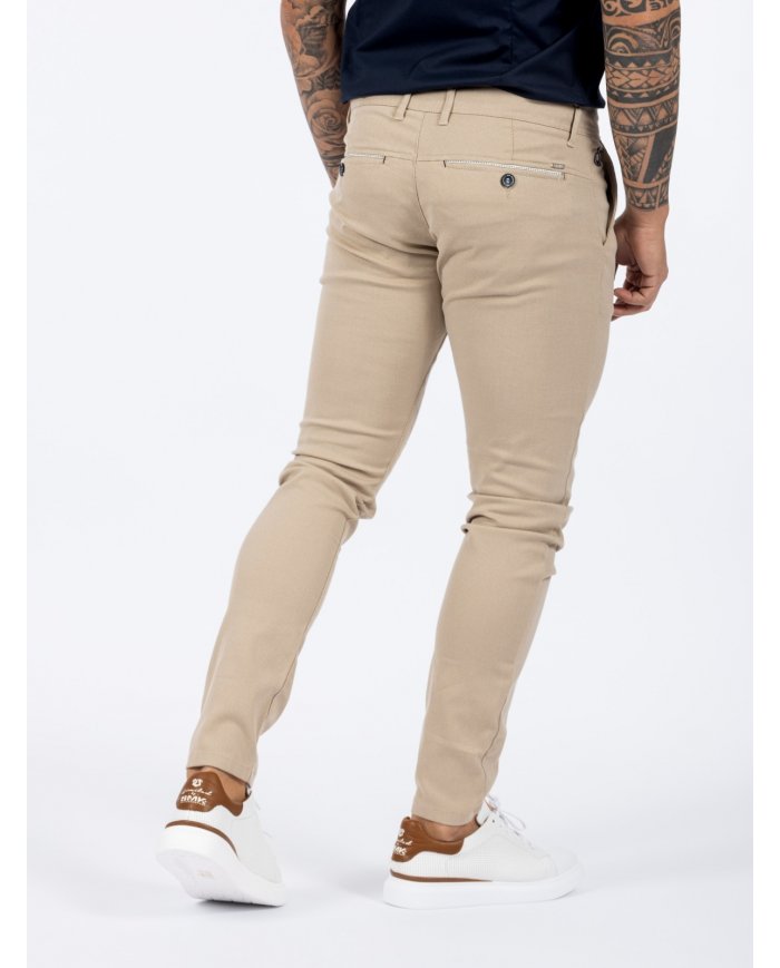 CALÇA SMK BEGE S COROA