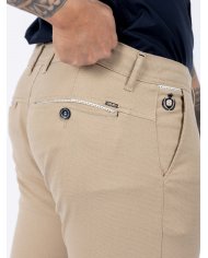 CALÇA SMK BEGE S COROA