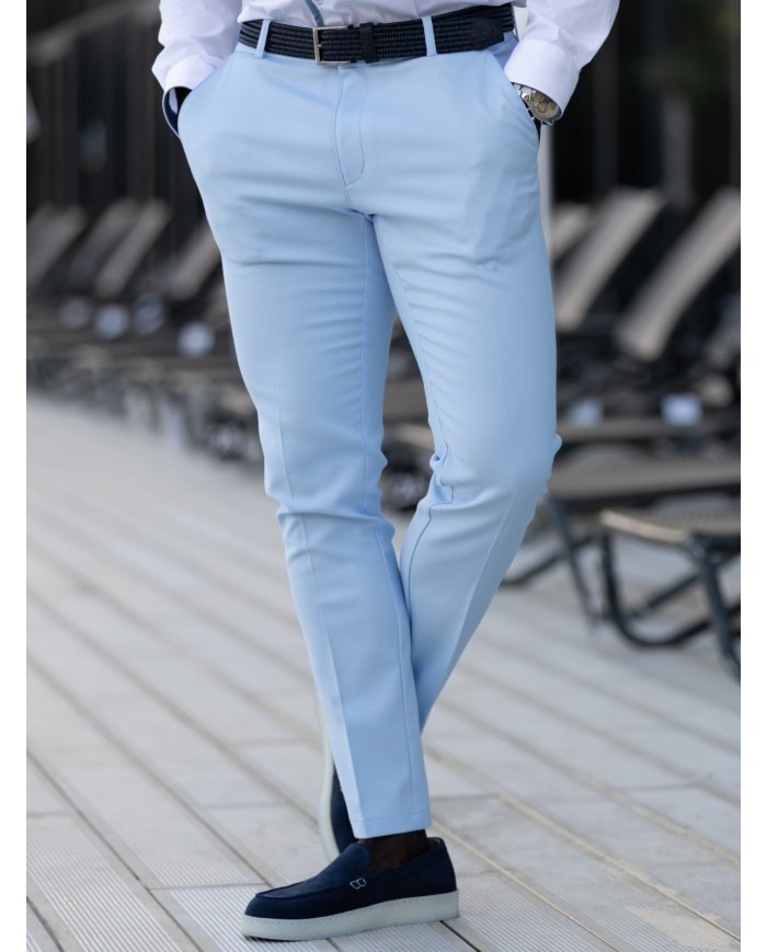CALÇA SMK AZUL CLARO