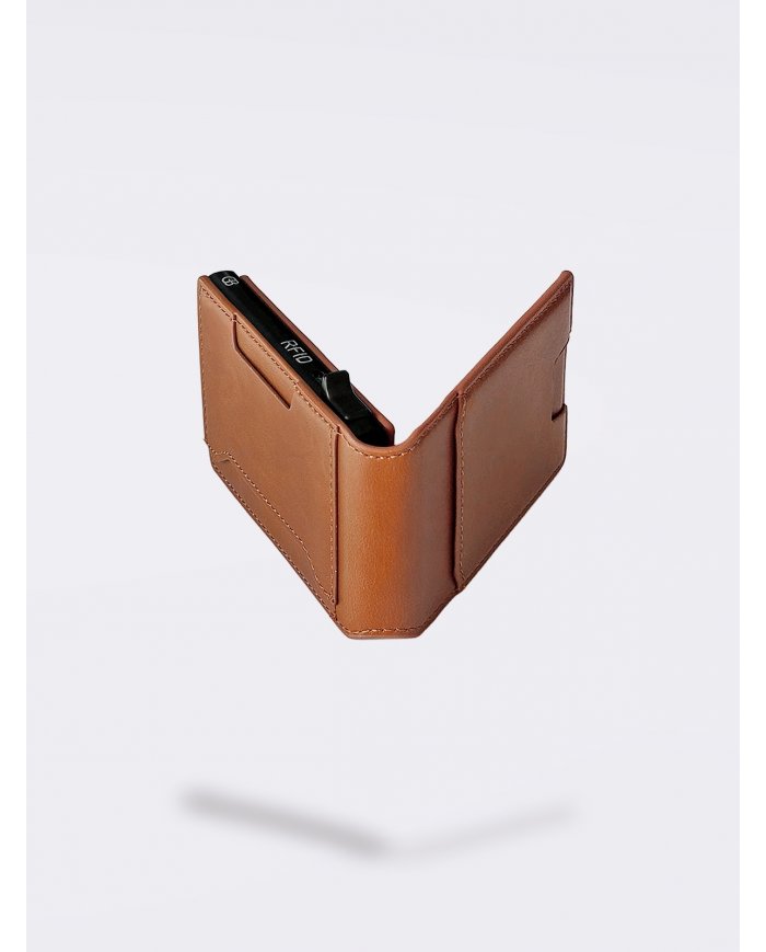 PORTA-CARTOES PELE RFID