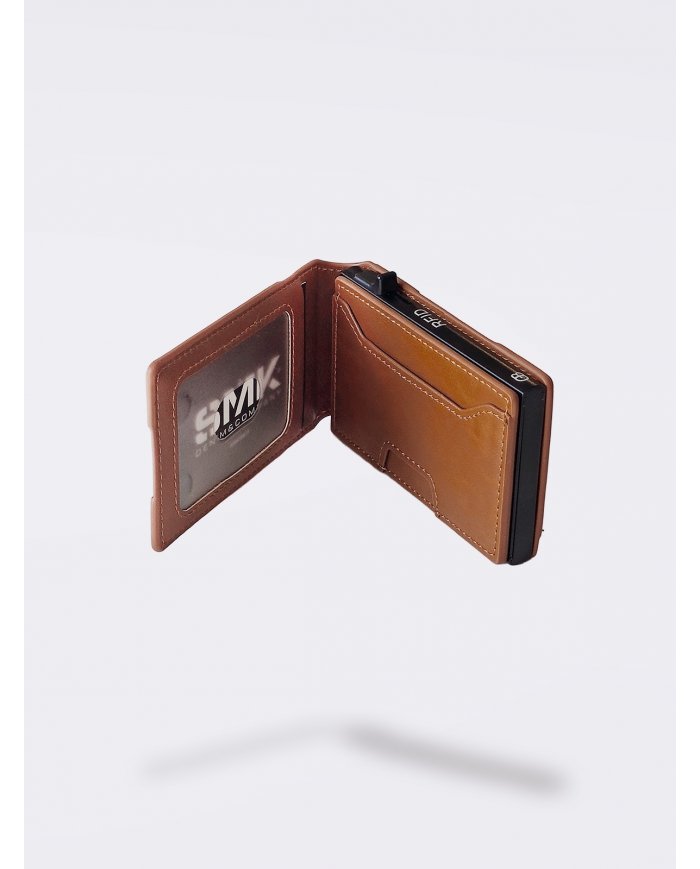 PORTA-CARTOES PELE RFID