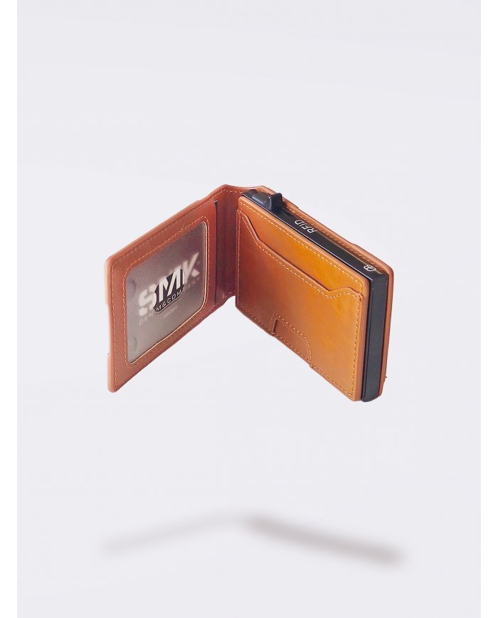 PORTA-CARTOES PELE RFID