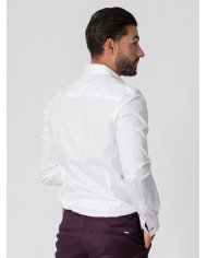 CAMISA SMK BRANCA BORDEAUX
