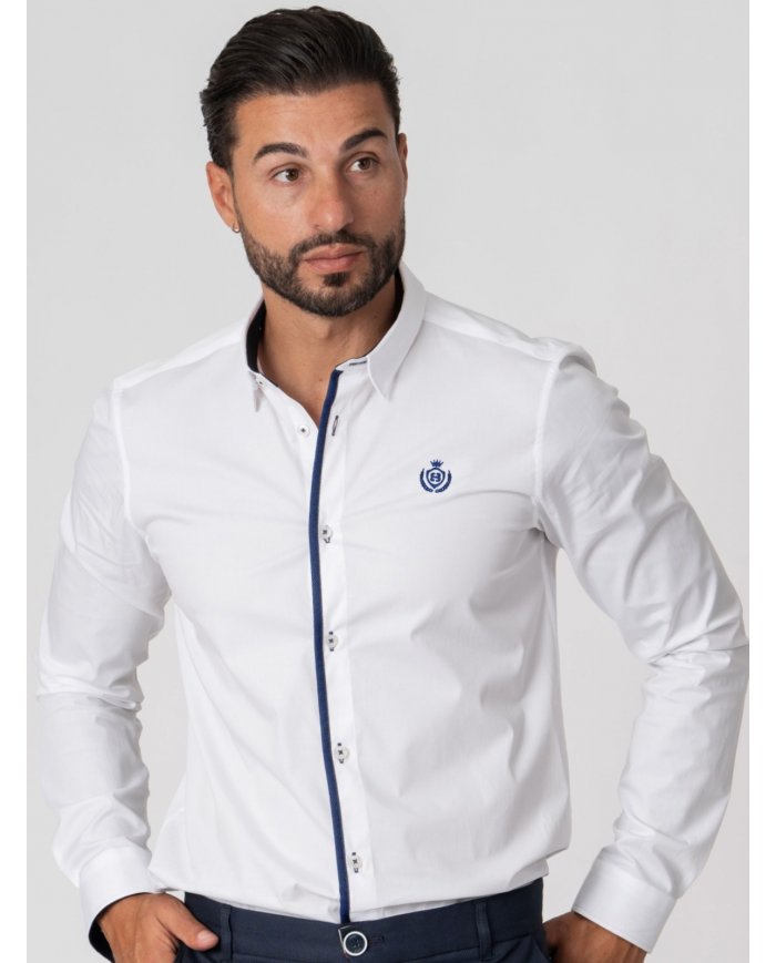 CAMISA SMK BRANCA AZULAO