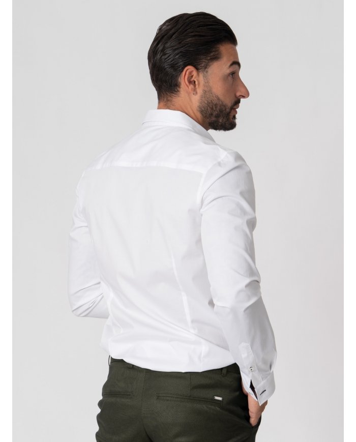 CAMISA SMK BRANCA KAKI K4
