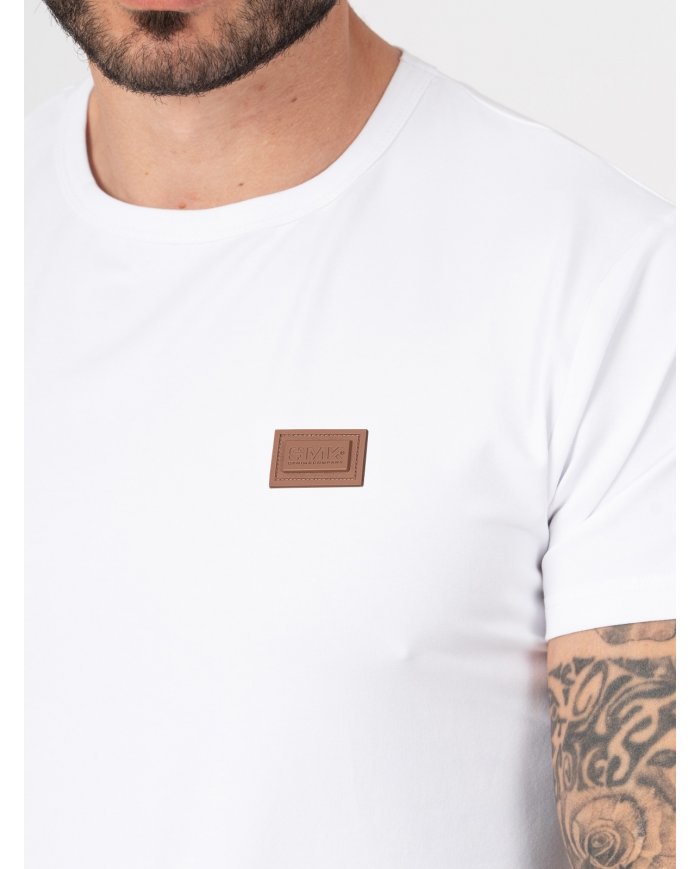 T-SHIRT SMK CHAPA CAMEL