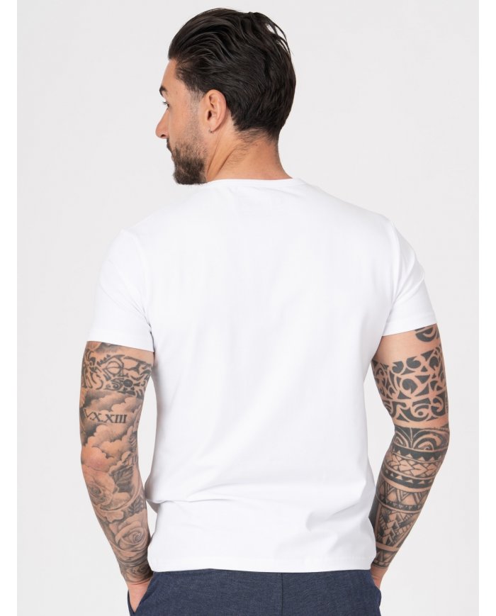 T-SHIRT SMK CHAPA MARINHO