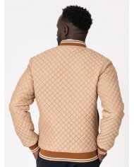 BLUSAO SMK LOSANGO CAMEL