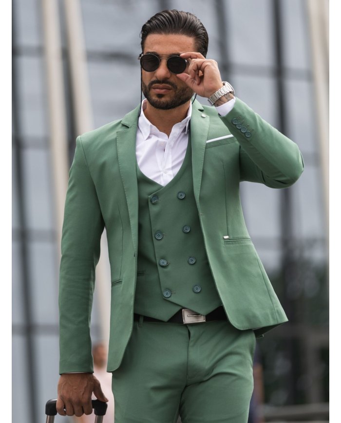 blazer formal verde garrafa homem