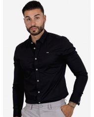 camisa preta homem SMK Black Plate