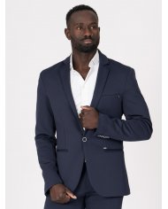 blazer azul marinho homem SMK vista frontal