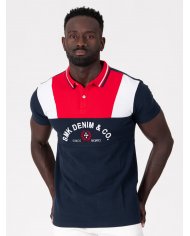 POLO SMK CINZA BORDADO