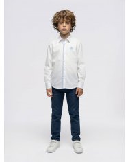 CAMISA SMKIDS AZUL BB CNTRST