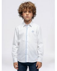 CAMISA SMKIDS AZUL CNTRST