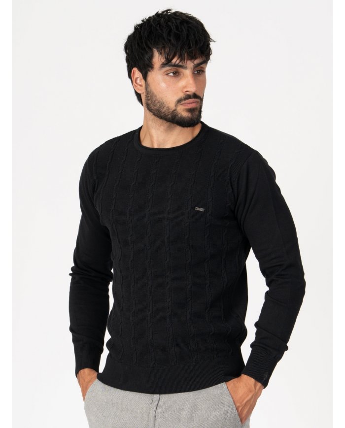CAMISOLA SMK TRICOT PIQUET PRETO