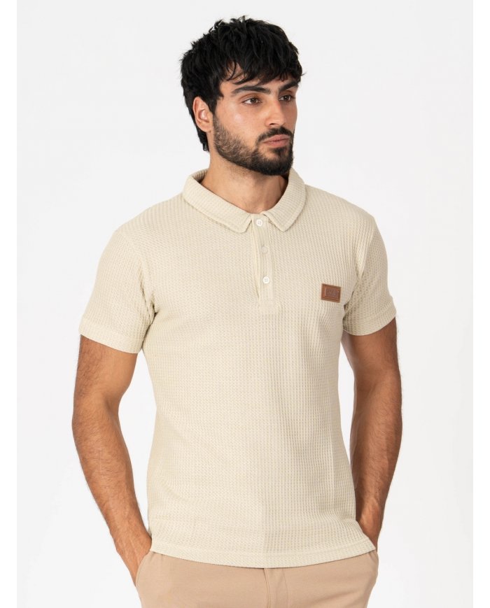 POLO SMK MALHA WAFFLES