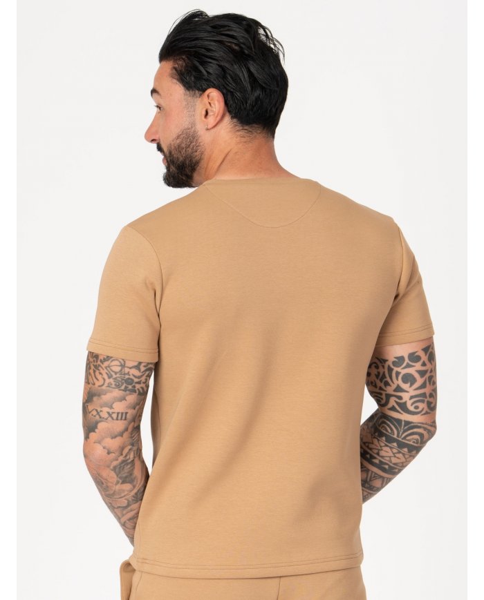 T-SHIRT SMK RELAXED FIT MARES CAMEL
