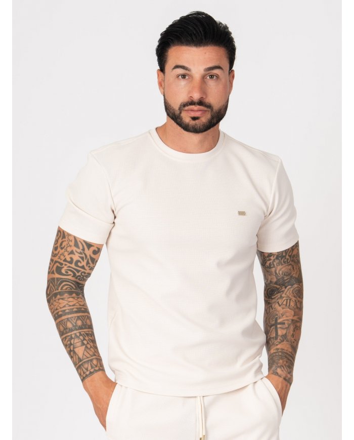 T-SHIRT SMK RELAXED FIT FAVO AREIA