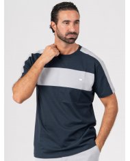 T-SHIRT SMK LISTAS BRANCO