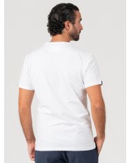 T-SHIRT SMK LISTAS BRANCO