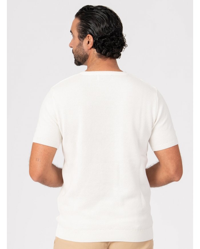 T-SHIRT SMK TRICOT PIQUET PEROLA