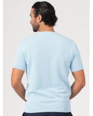 T-SHIRT SMK TRICOT PIQUET AZUL BB