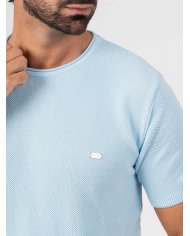T-SHIRT SMK TRICOT PIQUET AZUL BB