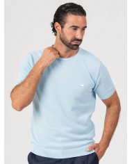 T-SHIRT SMK TRICOT PIQUET PRETO