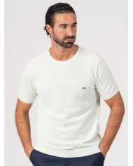 T-SHIRT SMK TRICOT PIQUET PRETO