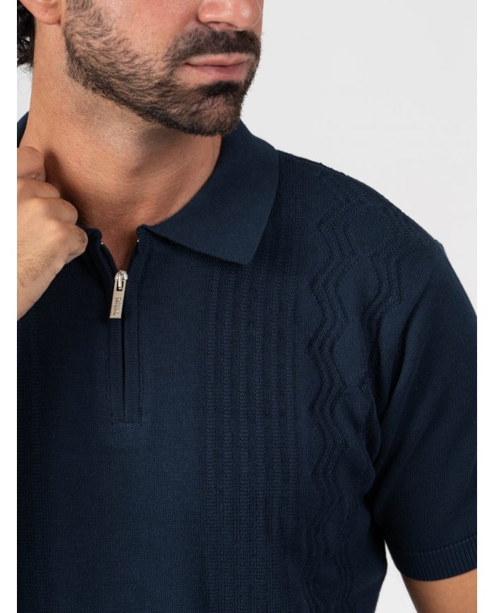 POLO SMK TRICOT PIQUET MARINHO
