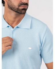 POLO SMK TRICOT PIQUET AZUL BEBE