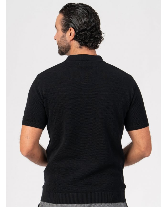 POLO SMK TRICOT PIQUET PRETO