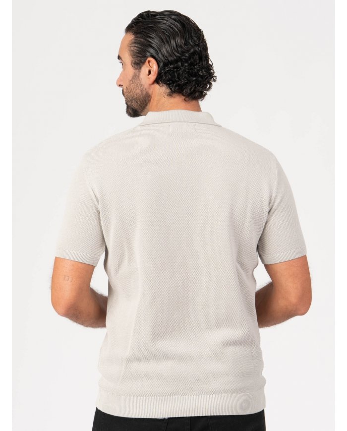 POLO SMK TRICOT PIQUET GELO