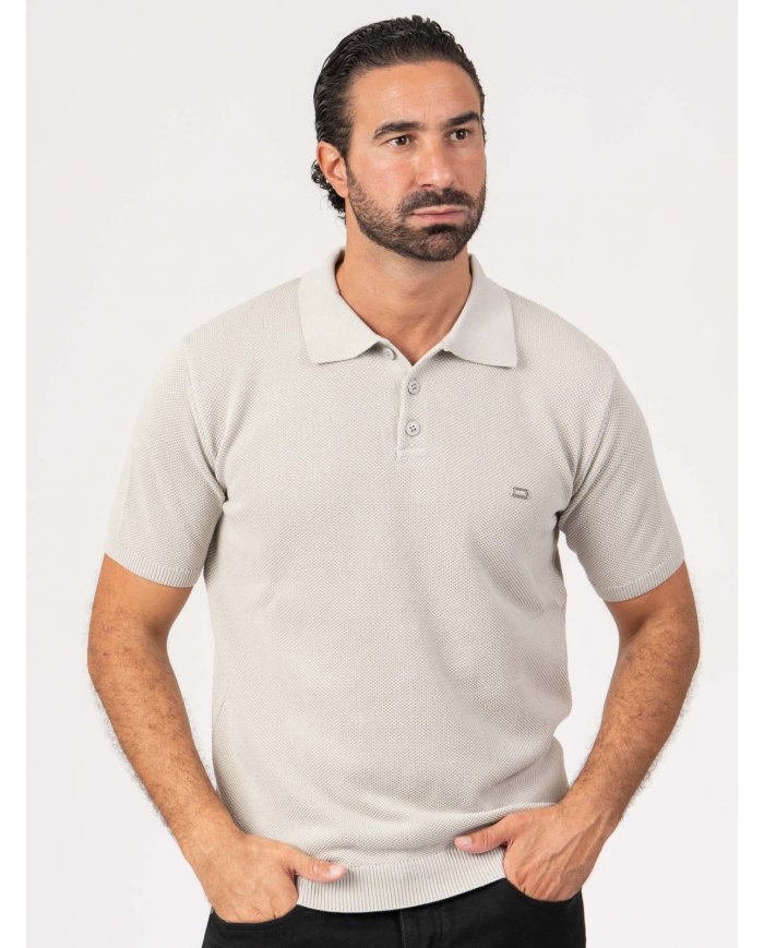 POLO SMK TRICOT PIQUET GELO