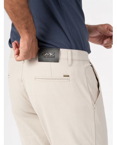CALÇA SMK GLOBAL SLIM AREIA