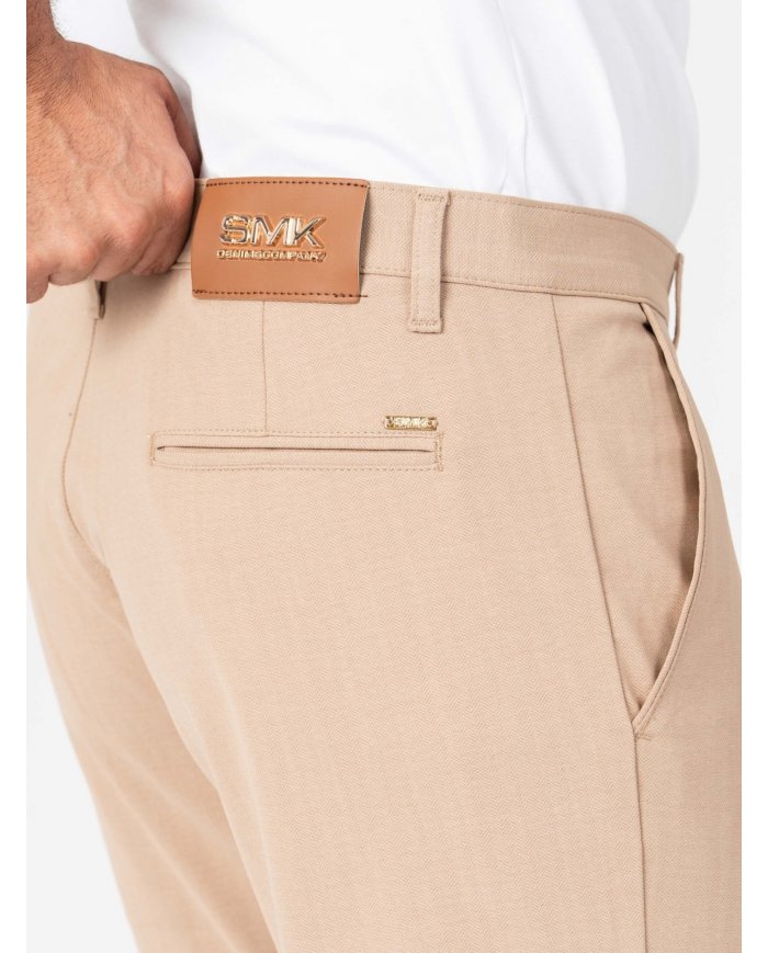 CALÇA SMK GLOBAL SLIM CAMEL