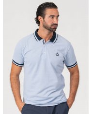 POLO SMK TRICOT CANELADO AREIA