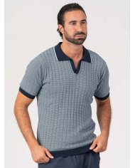 POLO SMK WAFFLE REG FIT BRANCO