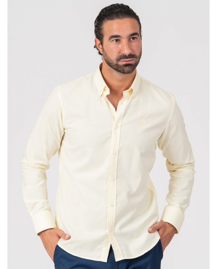 CAMISA SMK OXFORD AMARELO