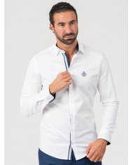 CAMISA SMK46 BRANCO AZULAO