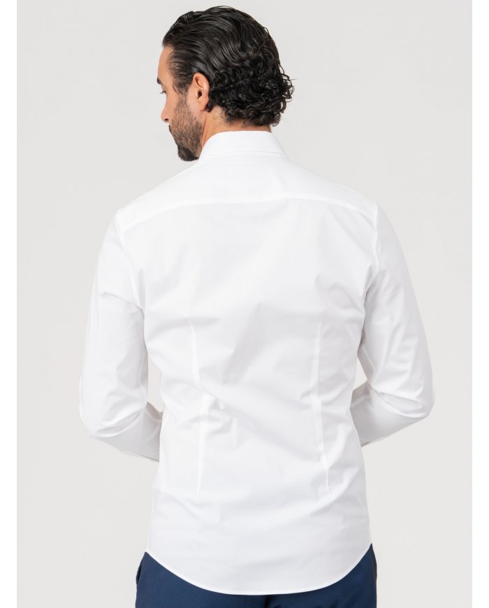 CAMISA SMK46 BRANCO MARINHO