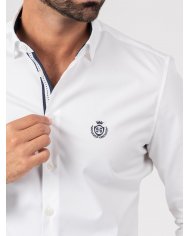 CAMISA SMK46 BRANCO MARINHO