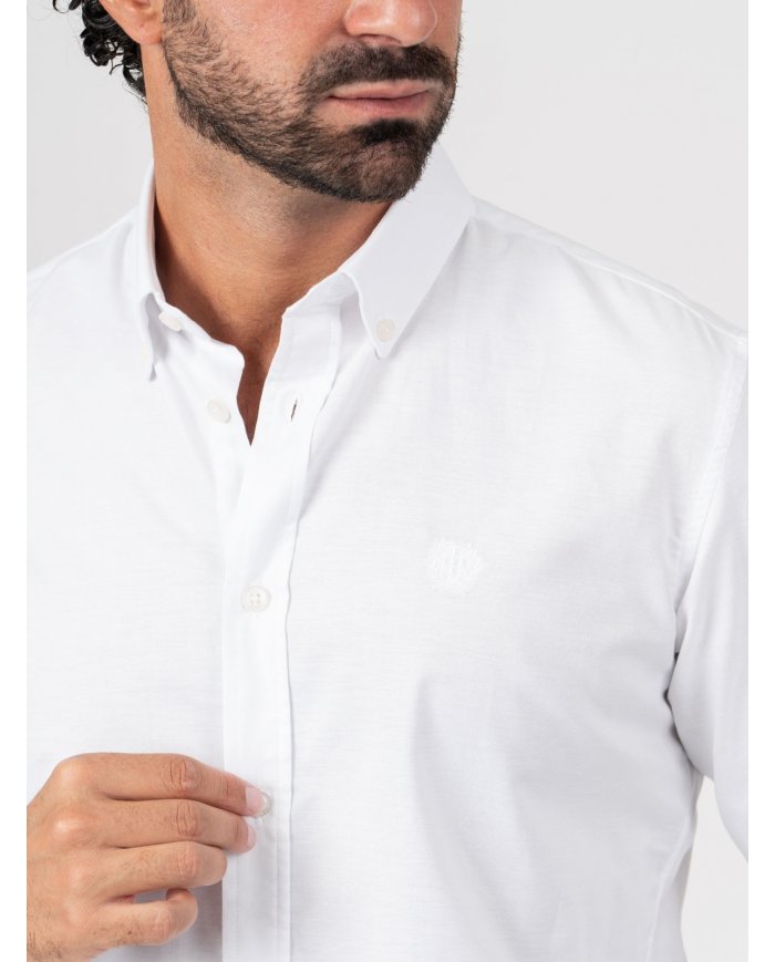 CAMISA SMK OXFORD BRANCO