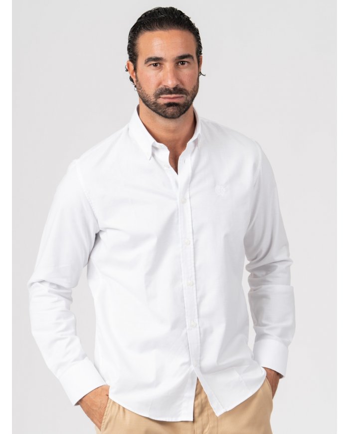 CAMISA SMK OXFORD BRANCO