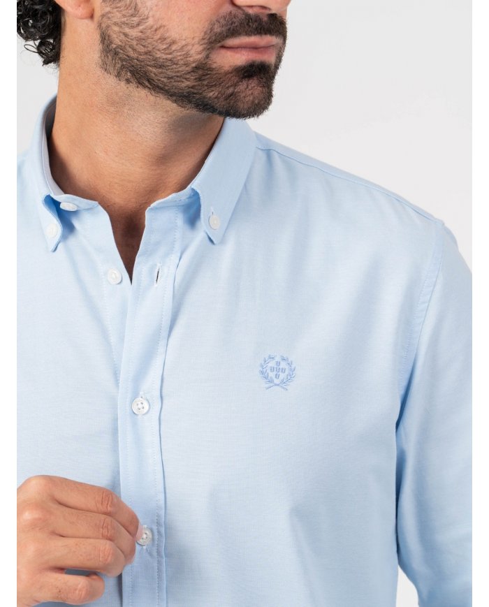 CAMISA SMK OXFORD AZUL