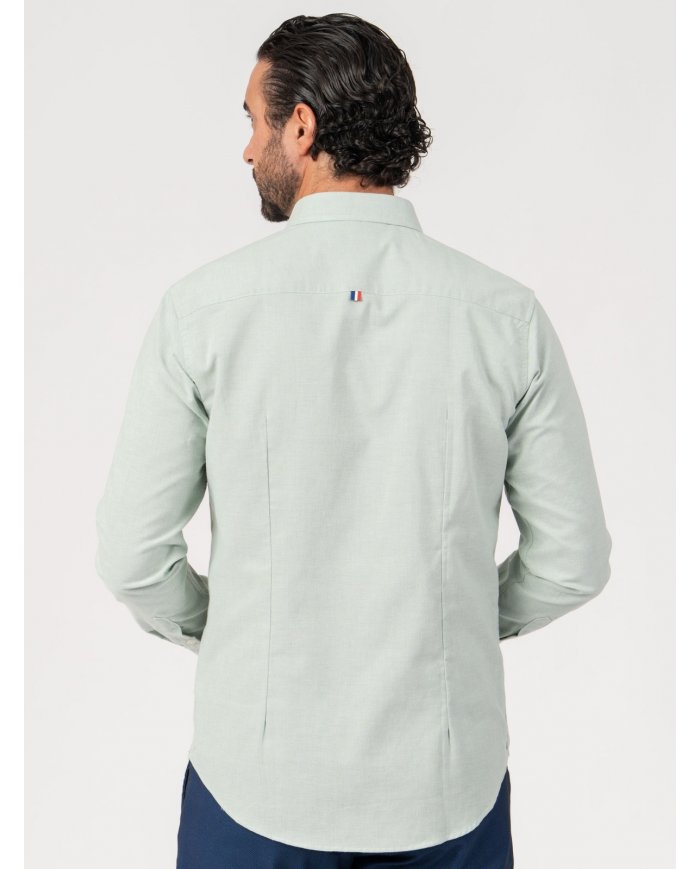CAMISA SMK OXFORD VERDE AGUA