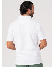 POLO SMK WAFFLE REG FIT BRANCO